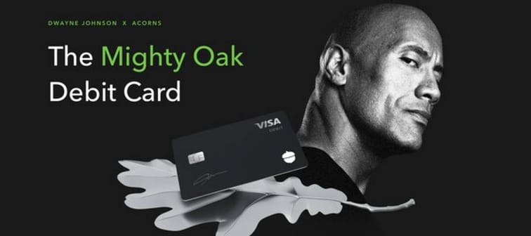 Dwayne Johnson Mighty Oak Debit Card